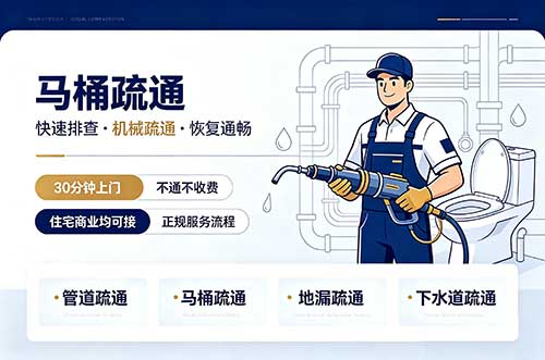 宜都马桶疏通