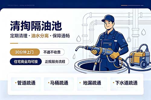 宜都清掏隔油池